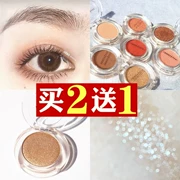 Giải phóng mặt bằng Hàn Quốc Yue Shi phong cách cũ tròn tròn đơn sắc phấn mắt món ăn Màu đất flash đậu cát màu vi ánh sáng ngọc trai - Bóng mắt