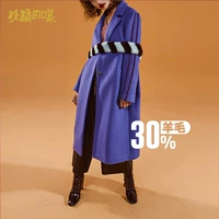 Áo len cổ lọ Hàn Quốc áo dài rộng mùa thu đông 2018 áo khoác mới mùa đông nữ - Áo Hàn Quốc những mẫu áo dạ đẹp