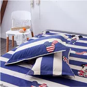 Vỏ gối cotton nguyên chất hoạt hình cotton 100% cotton twill gối 48 * 74 trẻ em thay đổi Mickey - Gối trường hợp