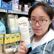 Kem dưỡng da Aveeno Aveno Oatmeal Lotion Cream Baby Cream Lotion dưỡng ẩm cho cơ thể 227g - Kem dưỡng da