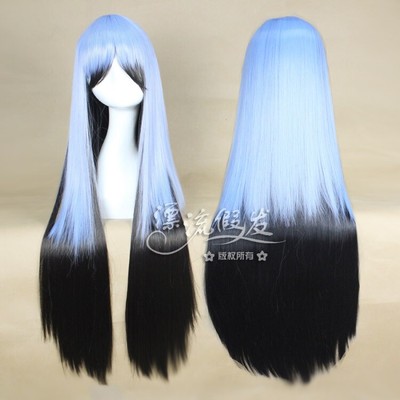 taobao agent Wig, straight hair, cosplay, 80cm