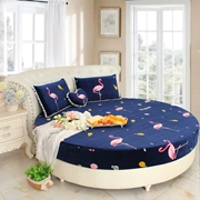 Giường tròn mới Bảo vệ Simmons Nệm giường tròn 珊瑚 Có thể tùy chỉnh nhung nhung nhung pha lê