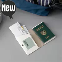 Hàn Quốc Đơn giản tính khí giả da ngắn b hộ chiếu thời trang nam và nữ du lịch gói tài liệu gói hộ chiếu - Túi thông tin xác thực túi đựng giấy tờ xe ô tô