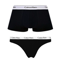 [美国采购Calvin Klein正品CK情侣内裤纯棉男平角女三角内裤现货]
