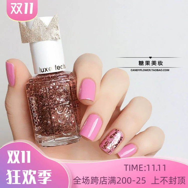 Sơn móng tay chính hãng ESSIE  Ai Xi của Mỹ A CUT ABOVE hồng long lanh 3002 - Sơn móng tay / Móng tay và móng chân