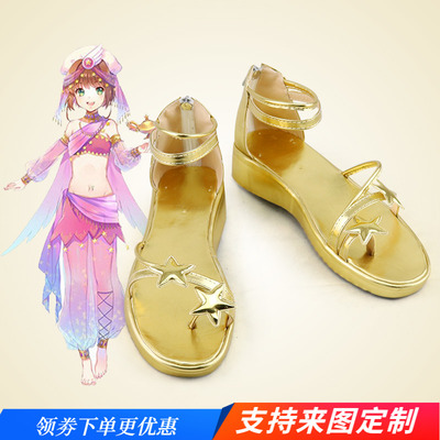 taobao agent Sakura dance mother Hundreds of Sakura Zhishimuki Sakura COS shoes custom game animation cosplay female boots