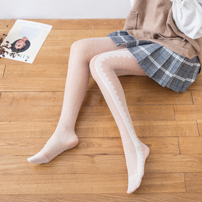 taobao agent Summer socks for eyelashes, leggings, Lolita style, for transsexuals, for girls