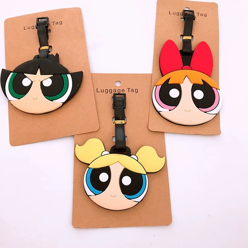 Багажная бирка, трендовый багажный чемодан, сумка