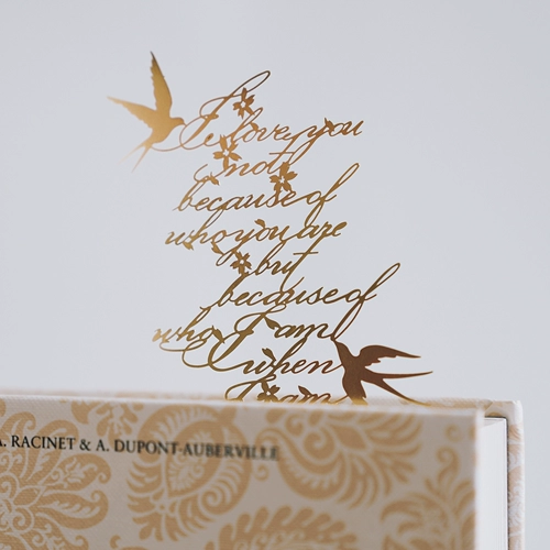 Bai Ye Original Love English Poetry Metal Hollow закладка Feiyan Романтическое выпускное признание подарка парня по случаю дня рождения