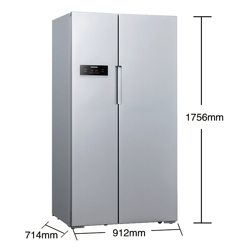 SIEMENS  Siemens KA92NV02TI  KA92NV60TI tủ lạnh dung tích lớn làm mát bằng không khí không đóng băng cửa đôi SIEMENS  Siemens KA92NV02TI  KA92NV60TI - Tủ lạnh