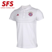 SFS Adidas chính hãng 1718 Bayern Munich áo thể thao POLO thoáng khí áo thun ngắn tay AZ5323 - Áo polo thể thao