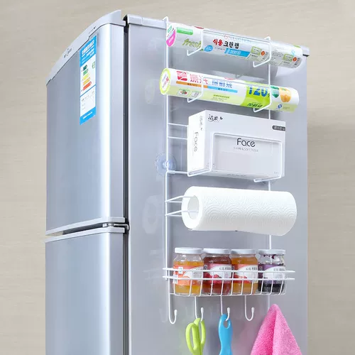Многофункциональная шести -слойная холодильница на боковой рамке на кухонная полка полки полки