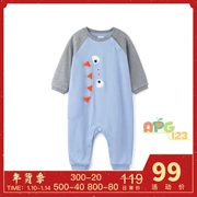 Quần áo bé trai Balla Balla 2018 Winter New Baby Baby Cotton Quần áo One Piece 20204181104