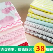 New cotton jersey vải mỏng các mô hình mùa hè bé vest áo thun vải váy sọc bông - Vải vải tự làm