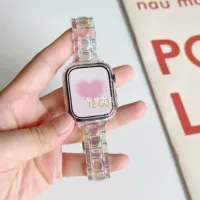 Применение яблочного тибетского прозрачного лазера красочно AppleWatch9 Light и Wersatile IZ к iwatch876se5432