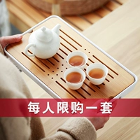 Чуан Пу семейства семейства бамбука для хранения чая японская простота