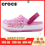 [Chính thức xác thực] Thẻ crocs Mỹ Giày trẻ em Luo Chi 2019 giày lỗ mùa hè dép thể thao thoáng khí - Giày dép trẻ em / Giầy trẻ