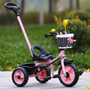 Tam giác bánh xe ba bánh trẻ em dày lên xe đạp em bé xe đạp 1-3 xe đẩy bánh xe đẩy - Con lăn trượt patinet / trẻ em