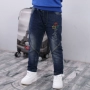 [Giải phóng mặt bằng] quần jean trẻ em mùa xuân và mùa thu bé cotton mặc quần đơn phiên bản Hàn Quốc của quần bé trai quần âu mùa thu - Quần jean quần jean bé trai xuân hè