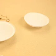 Bên trong pad thay thế miếng bọt biển đồ lót trắng chèn áo ngực tròn miếng đệm ngực - Minh họa / Falsies