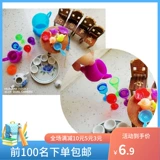 Маленький чайный сервиз, деревянная игрушка, семейная мебель, заварочный чайник