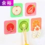 [Cửa hàng bách hóa Yuyu] Móc trái cây dính cửa mạnh mẽ miễn phí không có dấu vết móc phòng tắm nhà bếp móc đa năng - Thiết bị sân khấu đèn sân khấu mini