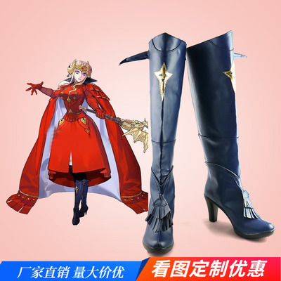 taobao agent Flame coat of wind, snow, snowmaker, Fengfenberg COSPLAY shoes to draw