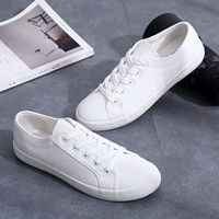 Giày vải nam mùa hè Giày nam phiên bản Hàn Quốc của giày thủy triều giày đế thấp đôi giày vải trắng hoang dã Giày trắng giày thể thao bitis nam