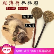 Cat Lollipop Đồ chơi Mint Ball Gỗ Scorpio Cat Grass Mèo Snacks Funny Cat Stick Molar Rod Kitty Mèo cung cấp