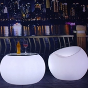 Thiết kế ban đầu LED ánh sáng ghế thanh phân phong cách châu Âu ghế sofa đồ nội thất đầy màu sắc thanh cam - Giải trí / Bar / KTV