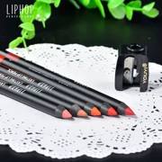 LIPHOP lip Knight stereo illusion lip liner không thấm nước son môi bút chì để gửi bút chì - Bút chì môi / môi lót