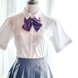 Рубашка для школьников, студенческая юбка в складку, униформа