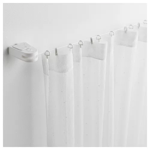 Ikea, белая ткань, розовая штора для домашнего использования