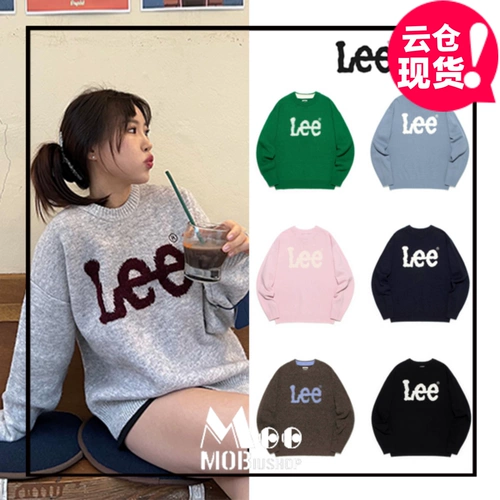 Lee, дизайнерский трикотажный свитер, с печатью вашего логотипа