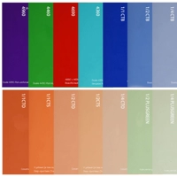 Легкая цветная бумага подходит для фотосессий, 24×24см, 14 цветов