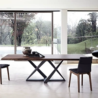 Bắc Âu sáng tạo thiết kế bàn chủ sở hữu bàn làm việc duy nhất bàn ngoài trời đồ nội thất phòng khách đa chức năng - Đồ gỗ ngoài trời bộ bàn ghế cắm trại
