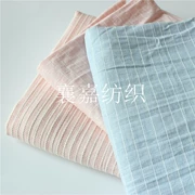 Bông jacquard vải sợi, nhuộm vải jacquard bình dị áo váy bề mặt vải nhỏ tươi trẻ em quần áo - Vải vải tự làm