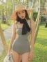 Thái Lan rỗng ống hàng đầu là spa mỏng khu nghỉ mát áo tắm bãi biển nữ bikini gợi cảm áo tắm một mảnh - Bikinis bo bikini