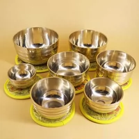Непал ручной бутик -бутик звуковой чаши целый набор буддийских звуковых наборов миски йоги миски йоги тибетская пение миска аудиотерапия 7