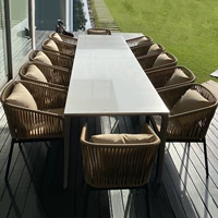 Столы и стулья на открытом воздухе Трехнологические набор простых и креативных дворов повседневная лоза, стул на открытом воздухе в ресторане на открытом воздухе на открытом воздухе
