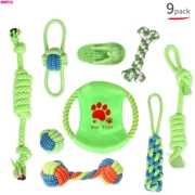 Bộ đồ chơi răng Pet Molar Cung cấp Cotton Rope Toy Cat và Dog Rope Toy Dog - Mèo / Chó Đồ chơi