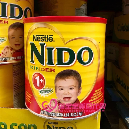 Покупая в США прямая почтовая почта Nestle/Nestlé Nido Цельное молоко в возрасте старше 1 года и старого пробиотического молока.