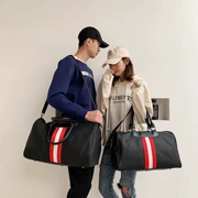 2019 mới túi du lịch màu đỏ nữ tay ngắn khoảng cách nâng nghèo túi hành lý dung lượng lớn nam phiên bản Hàn Quốc nhẹ và đơn giản - Túi du lịch