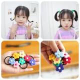 Детский маленький безвредный аксессуар для волос, детская резинка, заколка для волос, не повреждает волосы