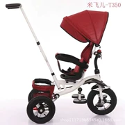Nhà máy trực tiếp cho trẻ em xe ba bánh xe đẩy em bé xoay ghế gấp bánh sau có thể được đặt trong cốp xe - Xe đẩy / Đi bộ