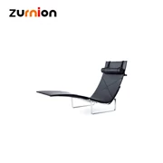 Zurnion thiết kế nội thất PK24 CHAISE LONGUE CHAIR ghế da nhập khẩu - Đồ nội thất thiết kế
