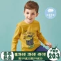 Áo thun bé gái Balla Balla dài tay cho trẻ em mặc 2019 Mới xuân và thu trẻ em cho bé Hàn Quốc Casual Loose Top - Áo thun quần áo trẻ con