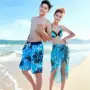 Đàn ông và phụ nữ ba điểm backless mùa hè những người yêu thích bộ đồ bơi công viên nước quần áo nhanh khô đồ bơi tuần trăng mật dài tay - Vài đồ bơi đồ đôi đi biển 2020