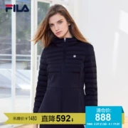 Áo khoác nữ Fila Fila xuống áo trùm đầu ấm áp chống gió xuống áo khoác nữ | F61W836117F - Thể thao xuống áo khoác
