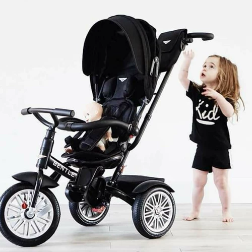 Детский трехколесный велосипед для младенца, трехколесная универсальная тележка, 1-2-5 лет